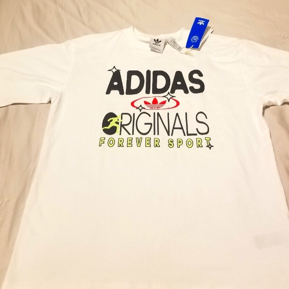 Men's Adidas Originals OG Forever Sport T-Shirt-Multicolor "NEW" W/Tags.